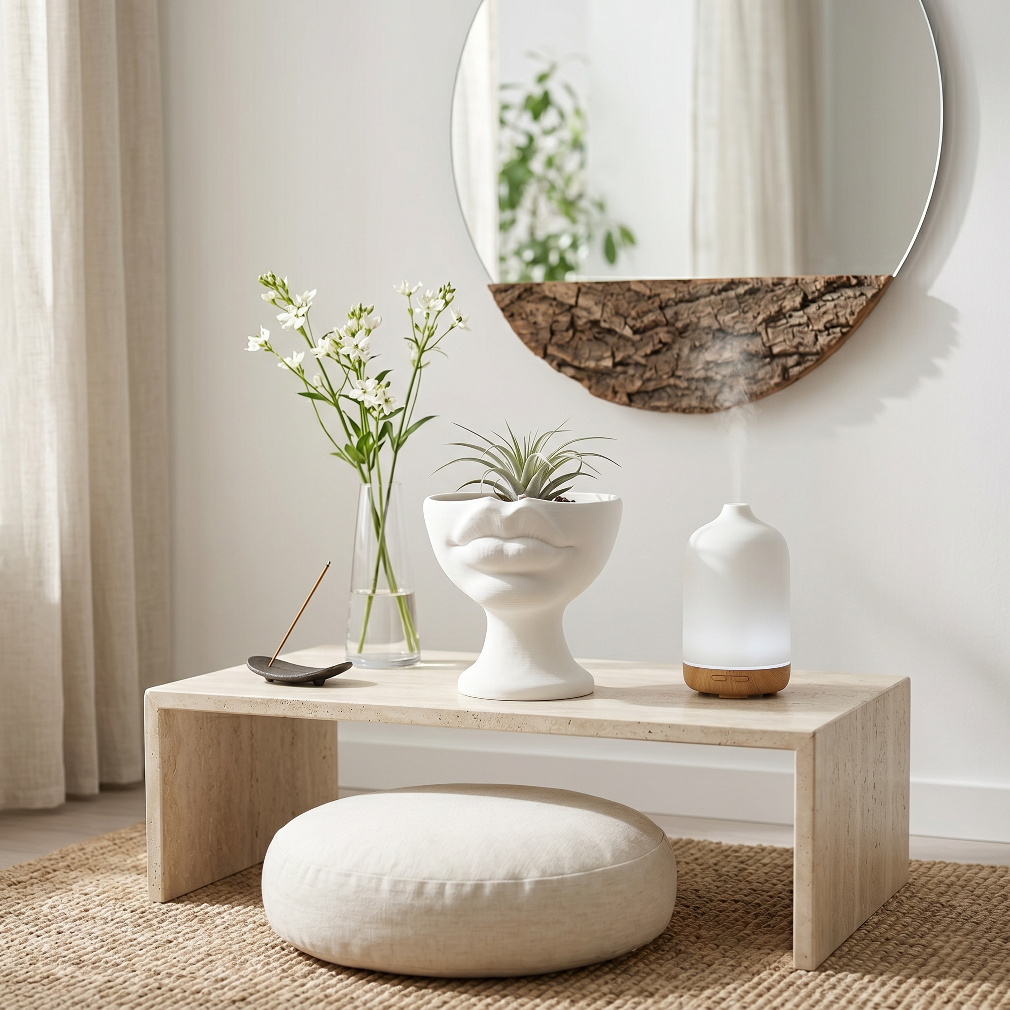 Modern Face Catchall Bowl