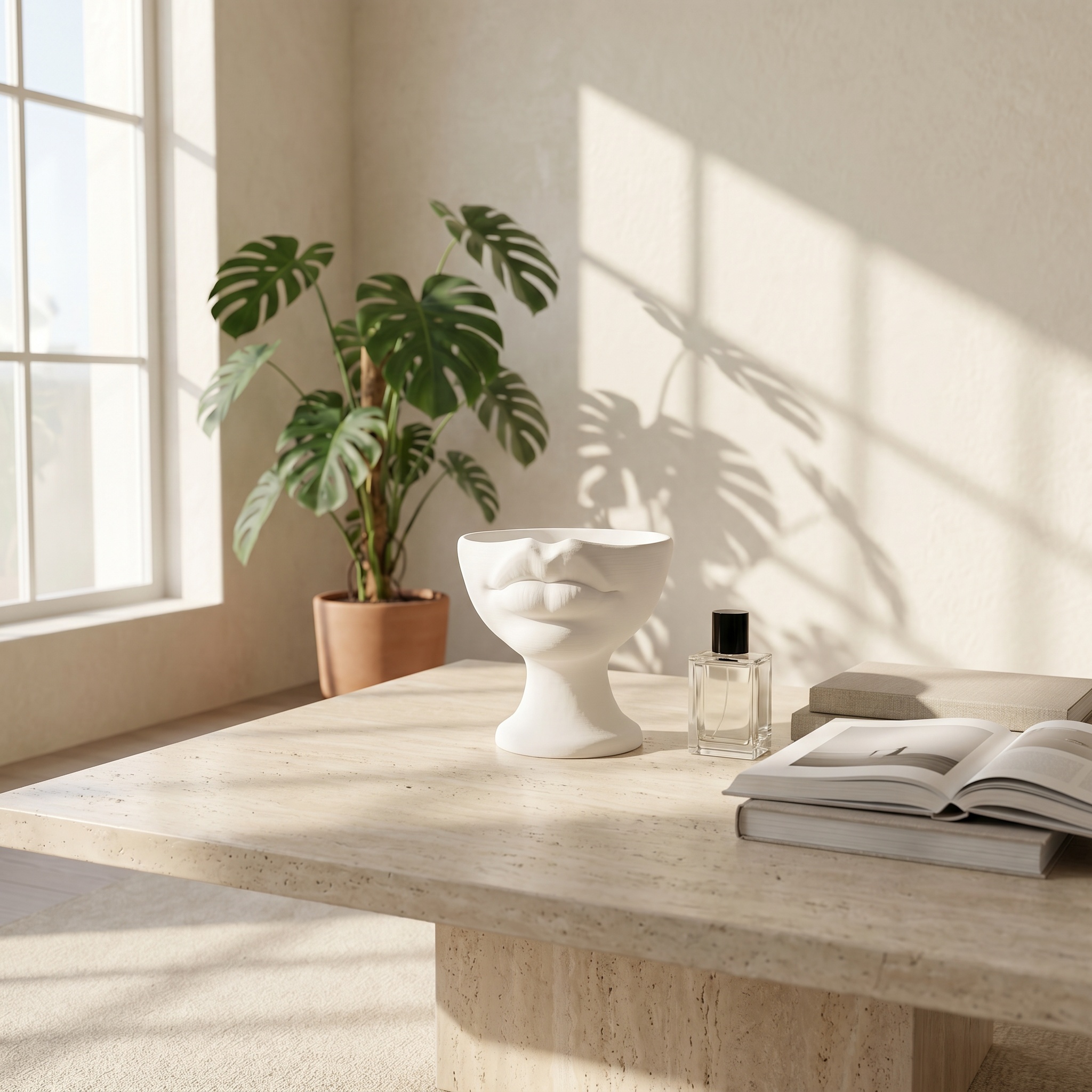 Modern Face Catchall Bowl