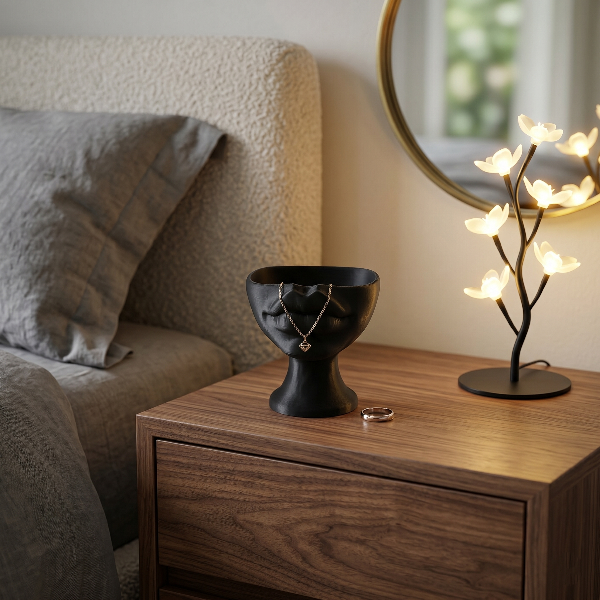 Modern Face Catchall Bowl