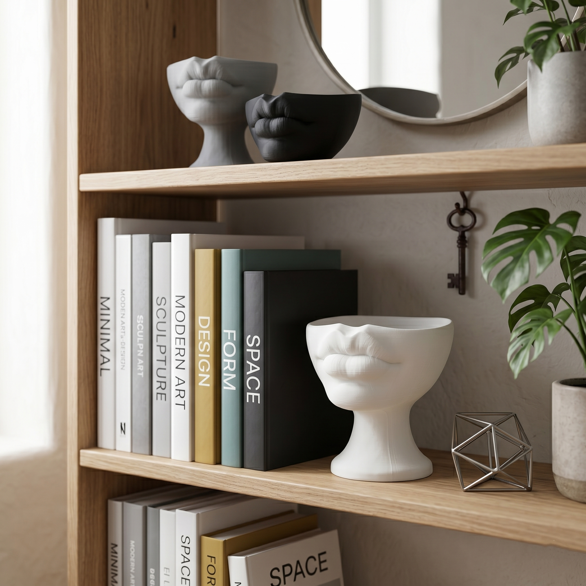 Modern Face Catchall Bowl