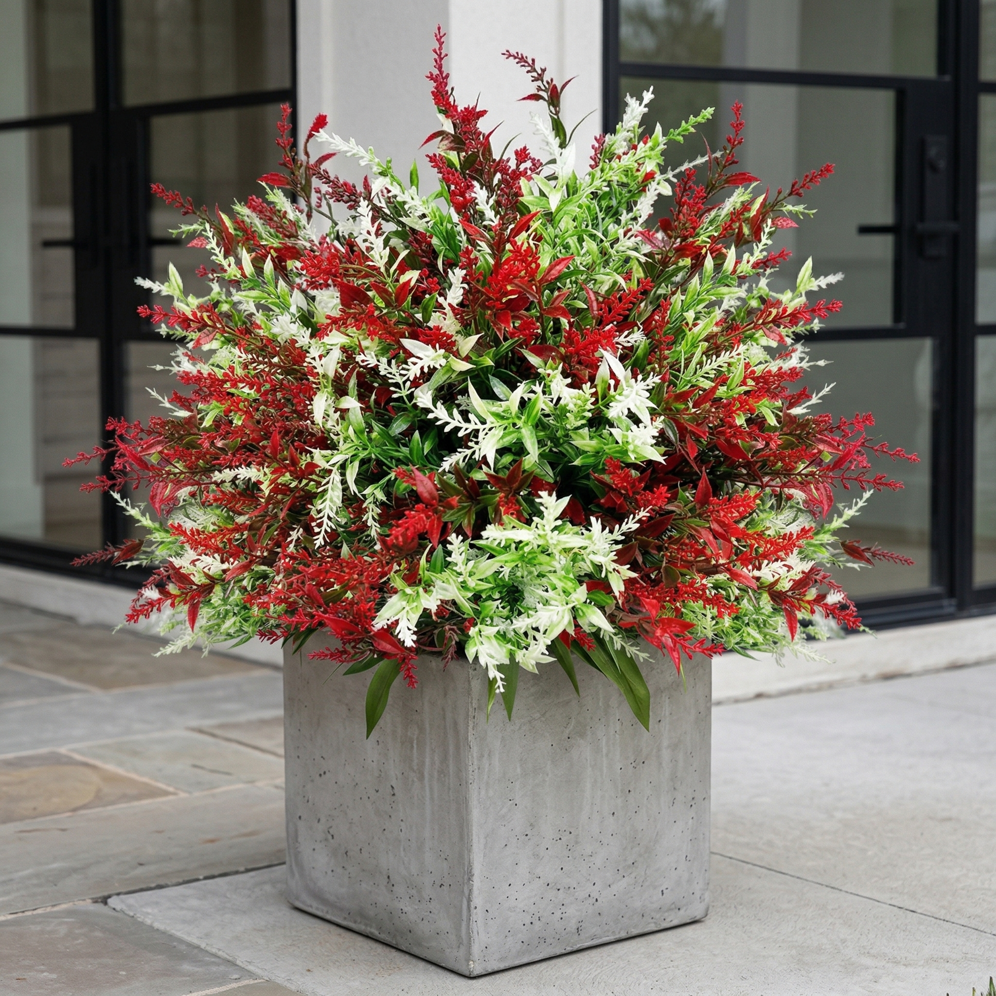 Artificial Lavender with Ground Stake