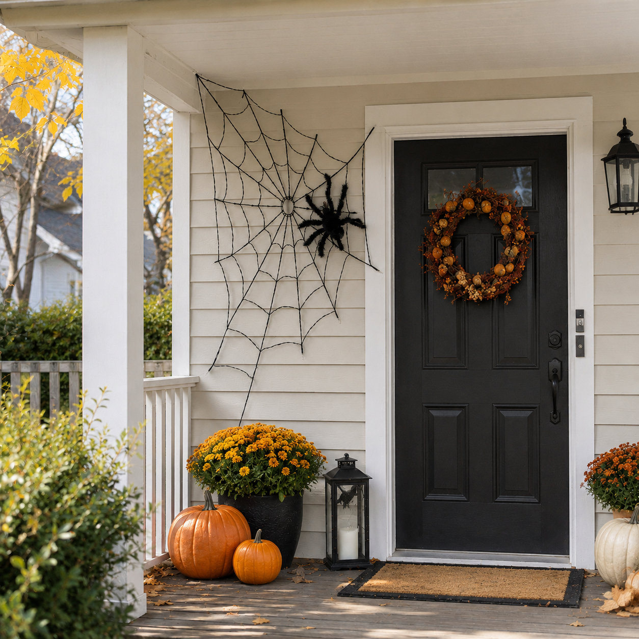 Halloween Spider Web Lights
