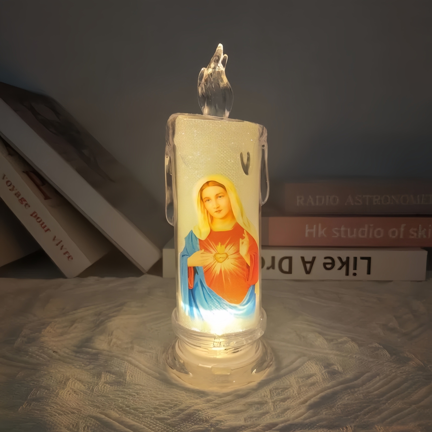 Led Prayer Flameless Candles