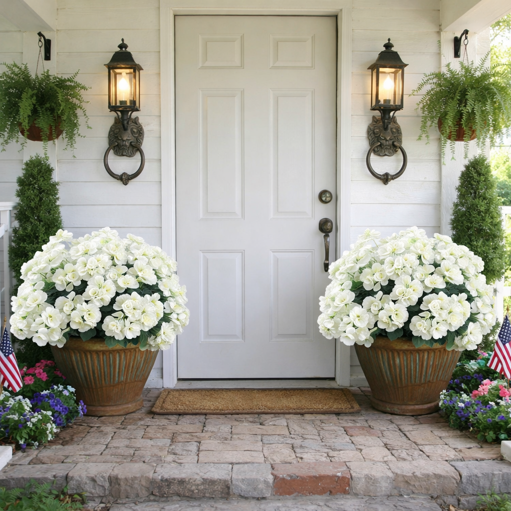 Artificial Geranium Flowers