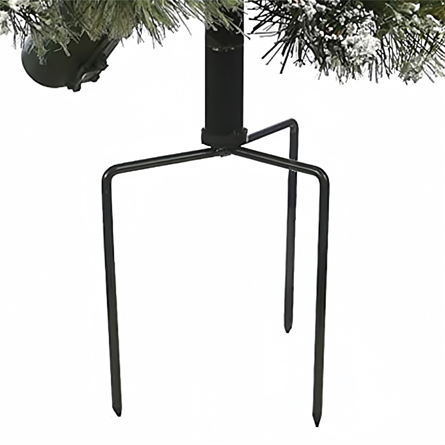 Pre-lit Artificial Christmas Tree Urn Filler