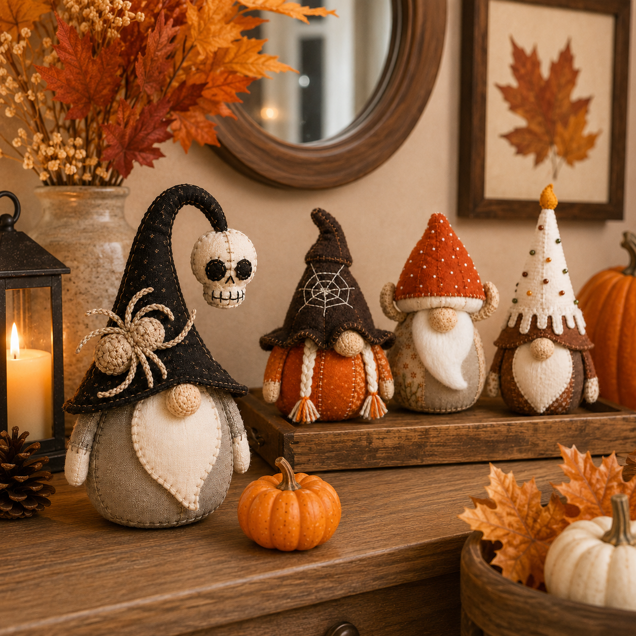 Halloween Fall Gnome DIY Craft Kit