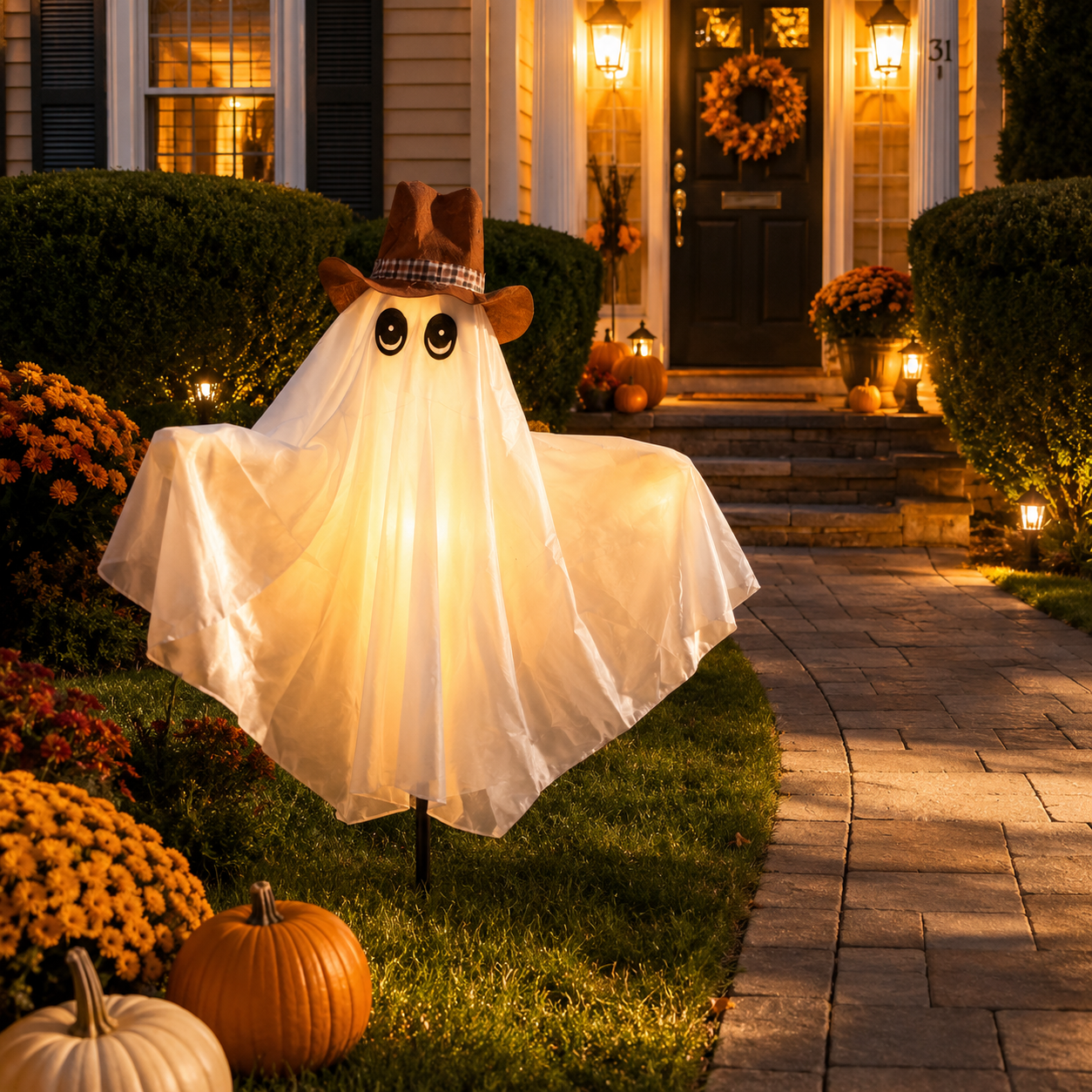 Lighted Halloween Outdoor Ghost