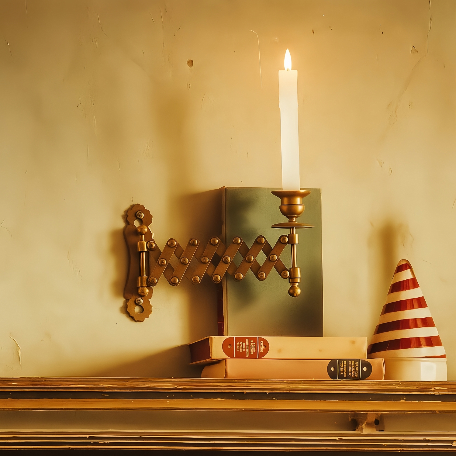 Vintage Wall-Mounted Candle Holder