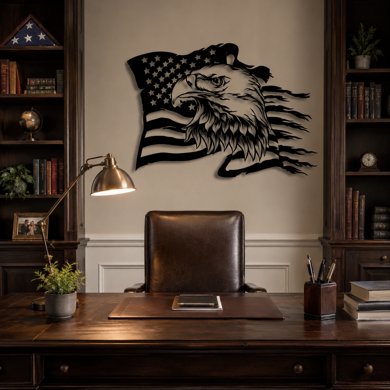 American Eagle Metal Wall Art