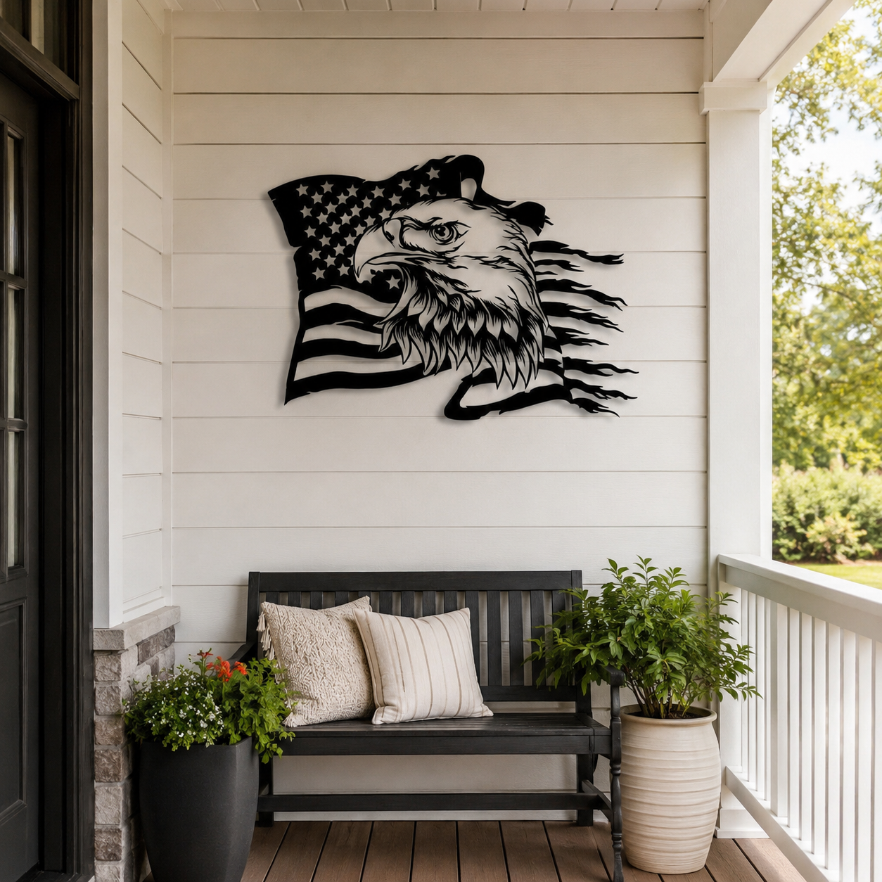 American Eagle Metal Wall Art
