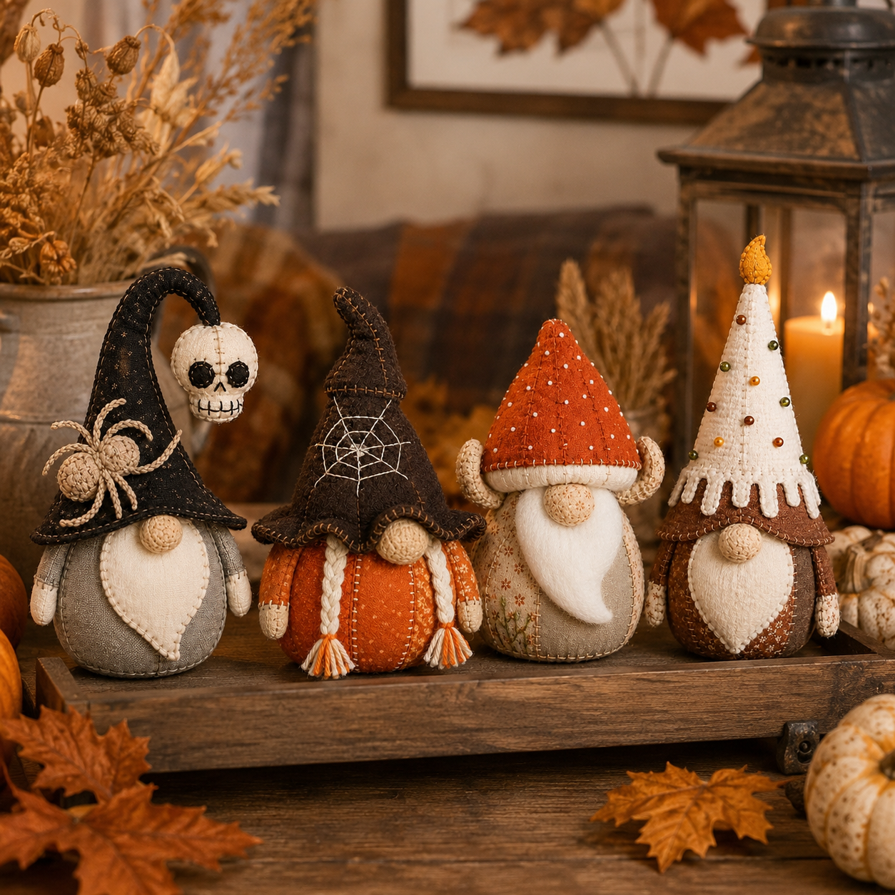 Halloween Fall Gnome DIY Craft Kit