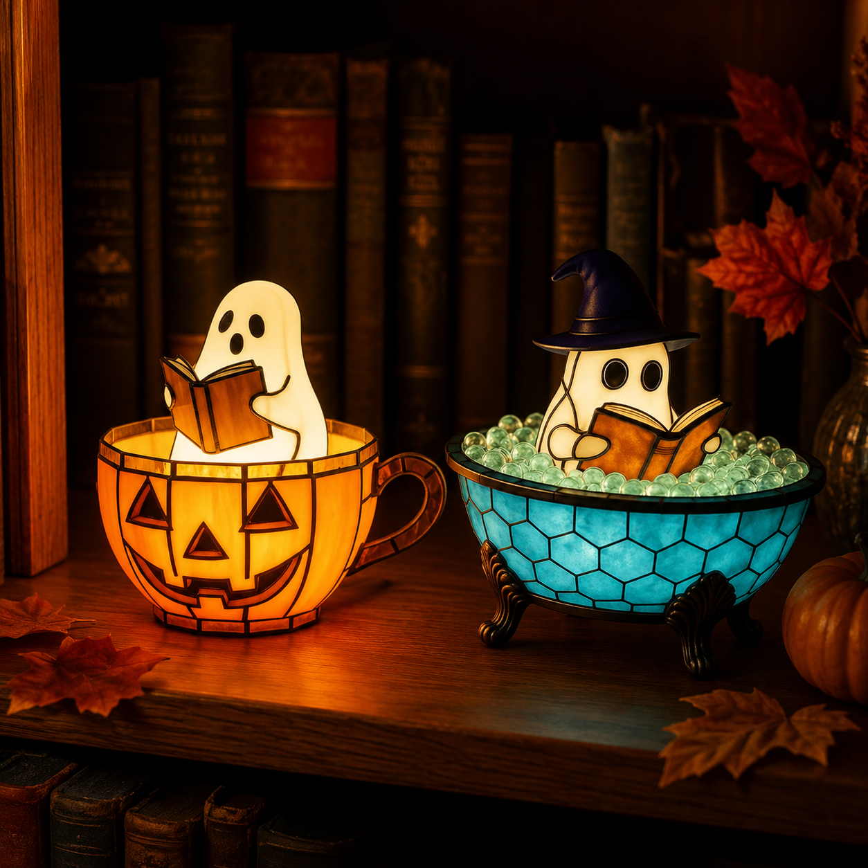 Halloween Ghost Reading Lamp