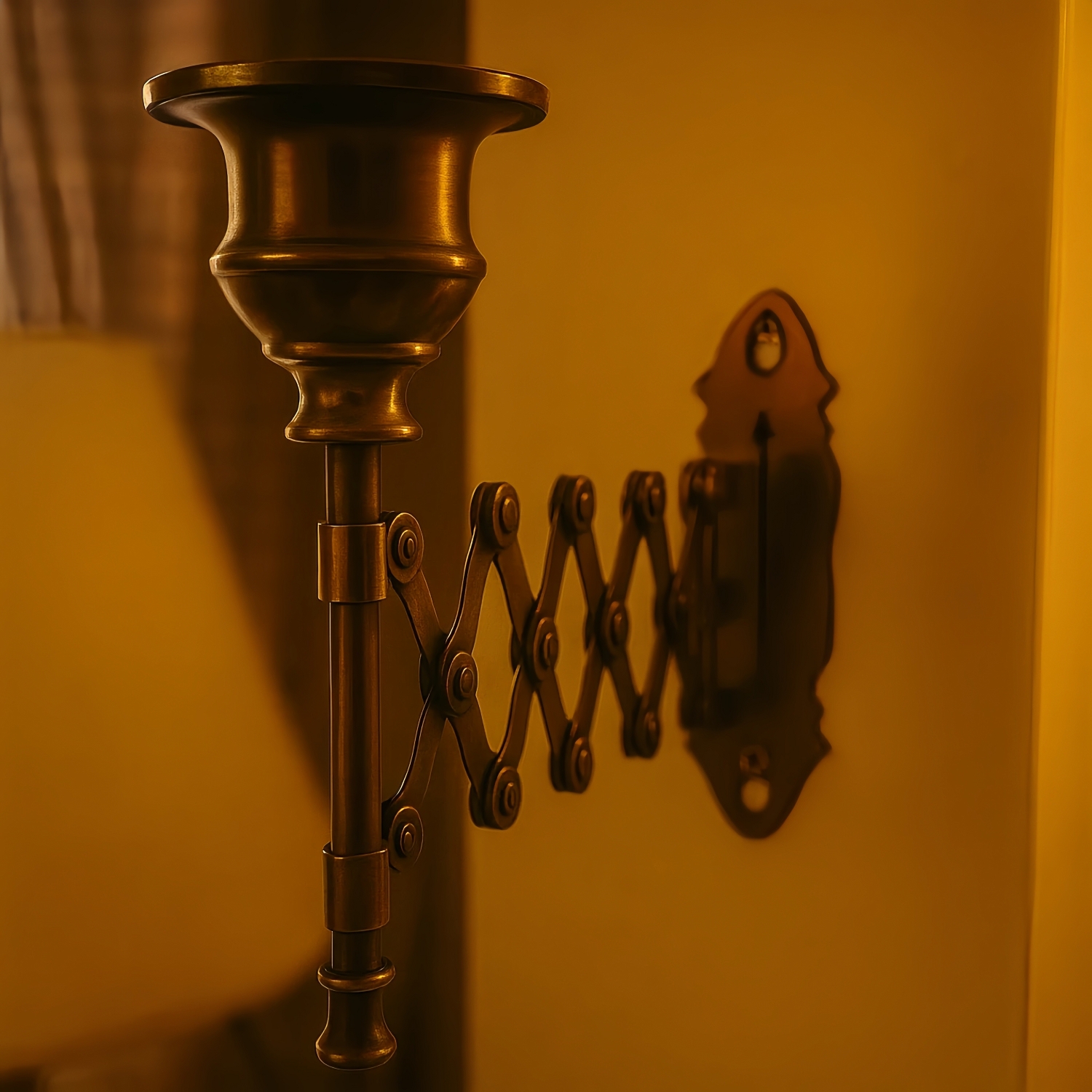 Vintage Wall-Mounted Candle Holder