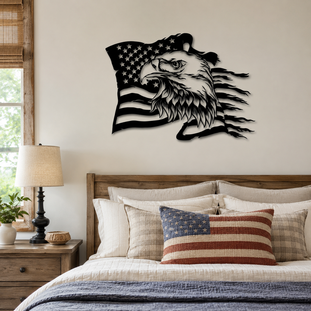 American Eagle Metal Wall Art