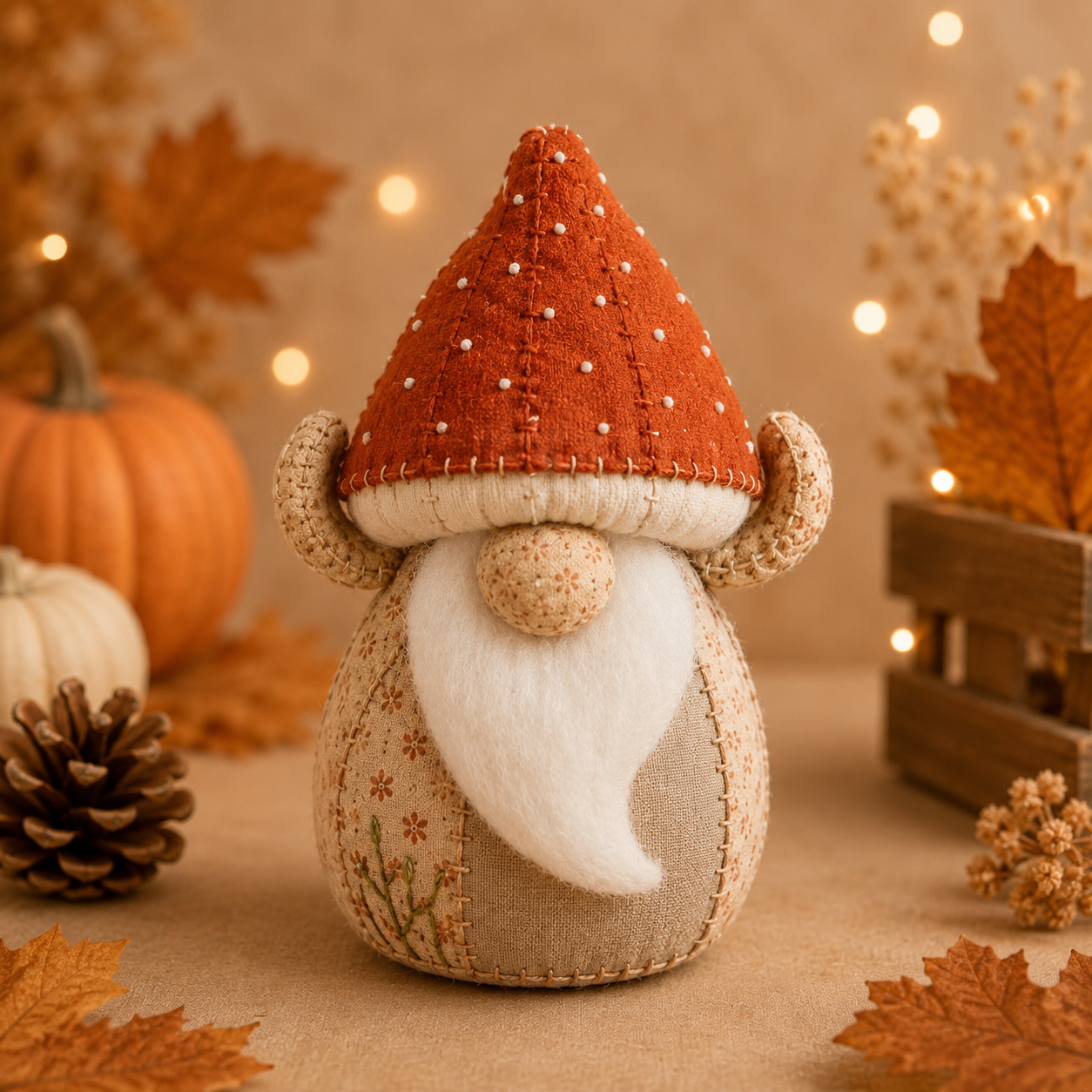 Halloween Fall Gnome DIY Craft Kit