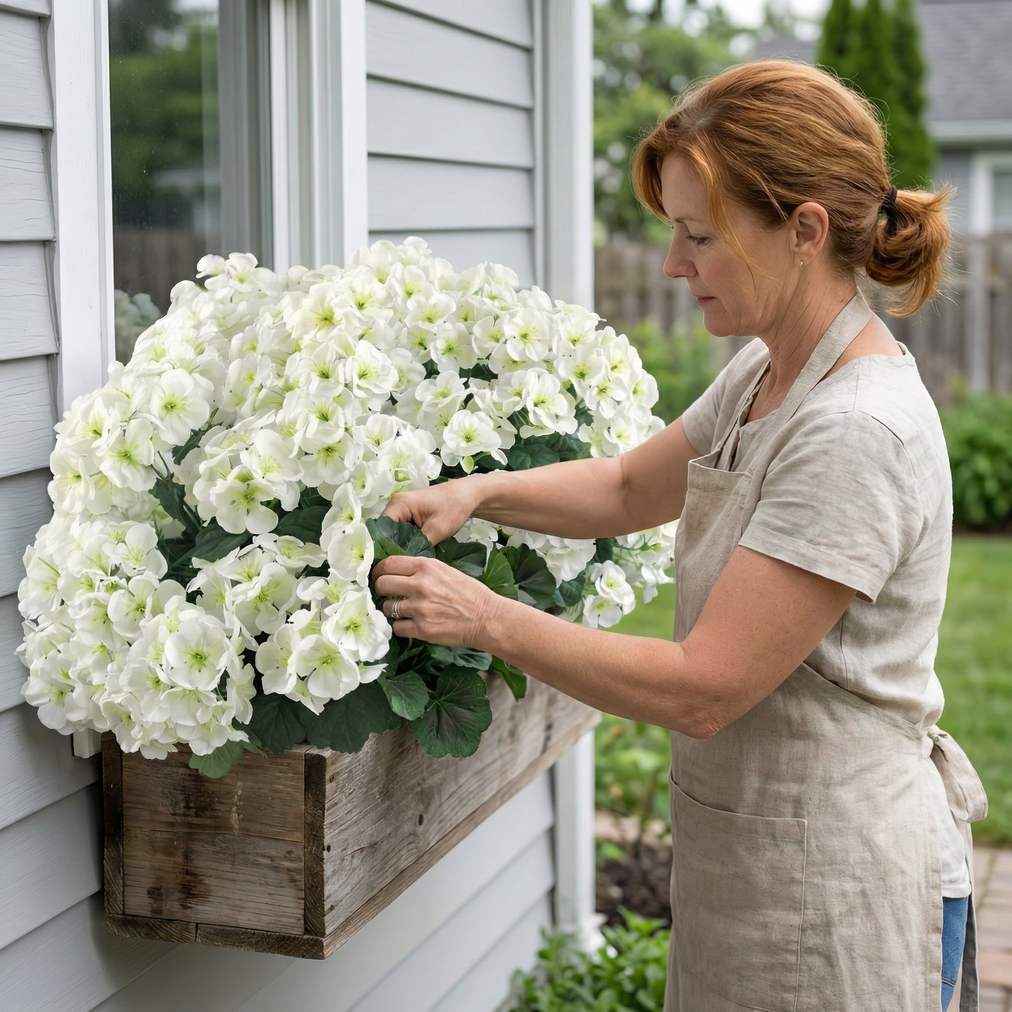 Artificial Geranium Flowers