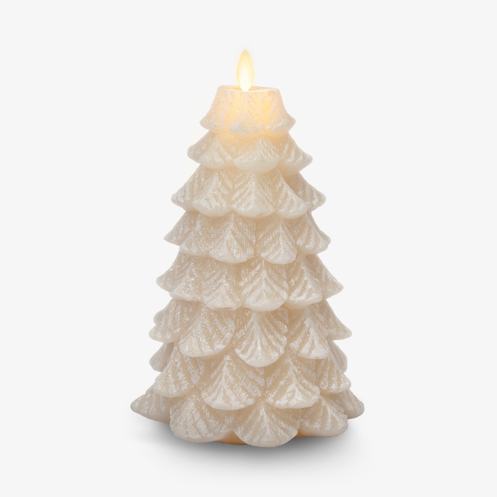 Christmas Tree Flameless Candle Moving Flame Effect LED Candle