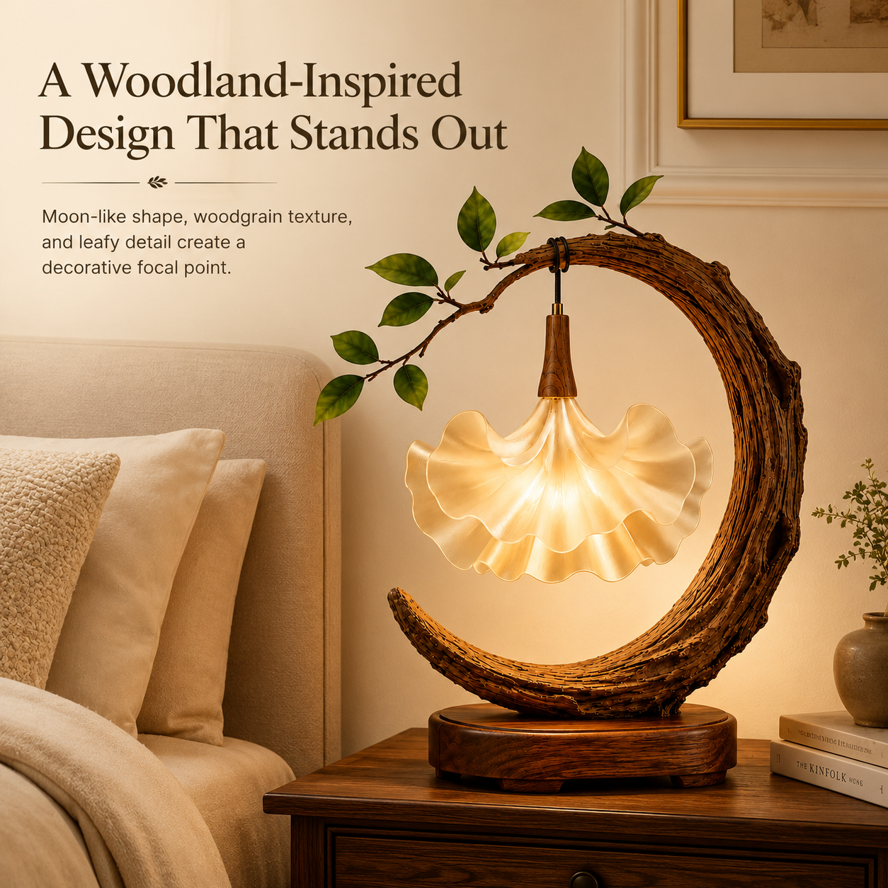 Moonlit Bloom Table Lamp