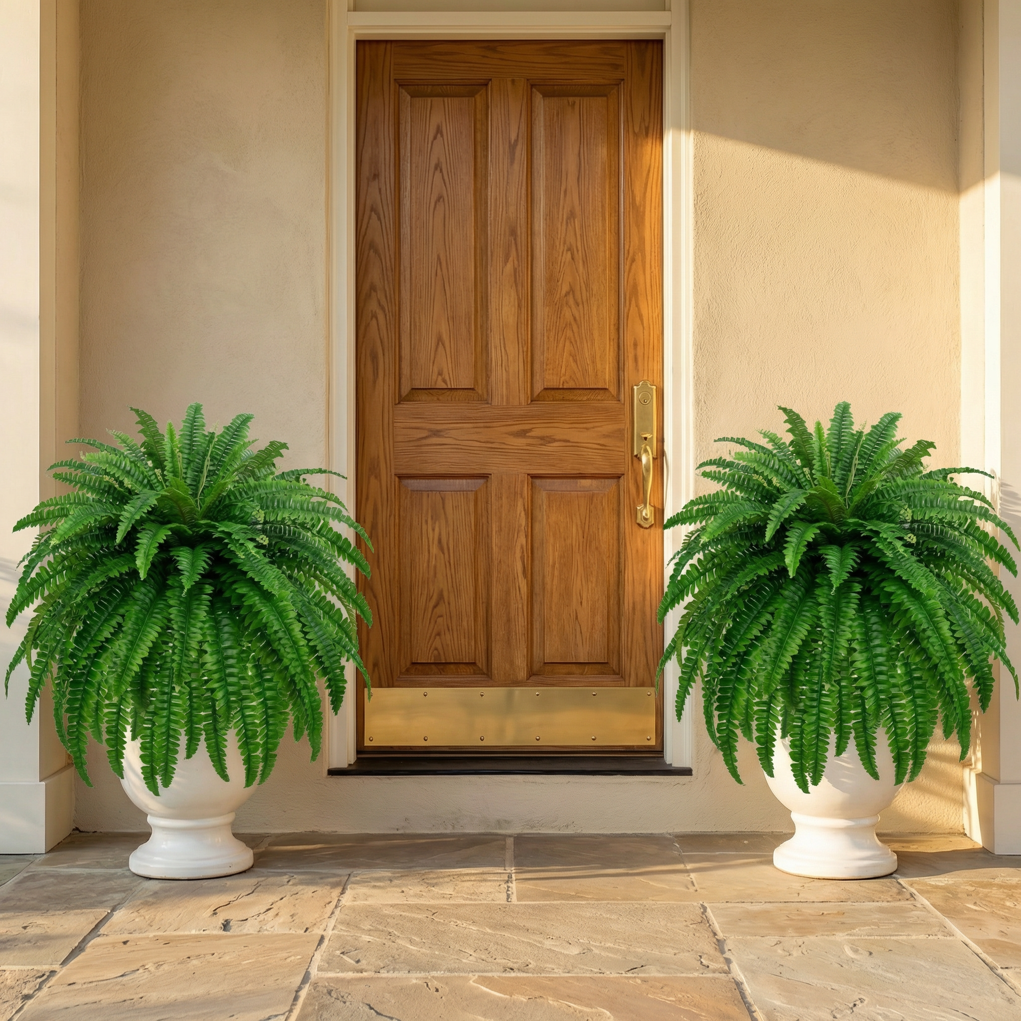 Large Artificial Boston Fern Plants 88 Branches