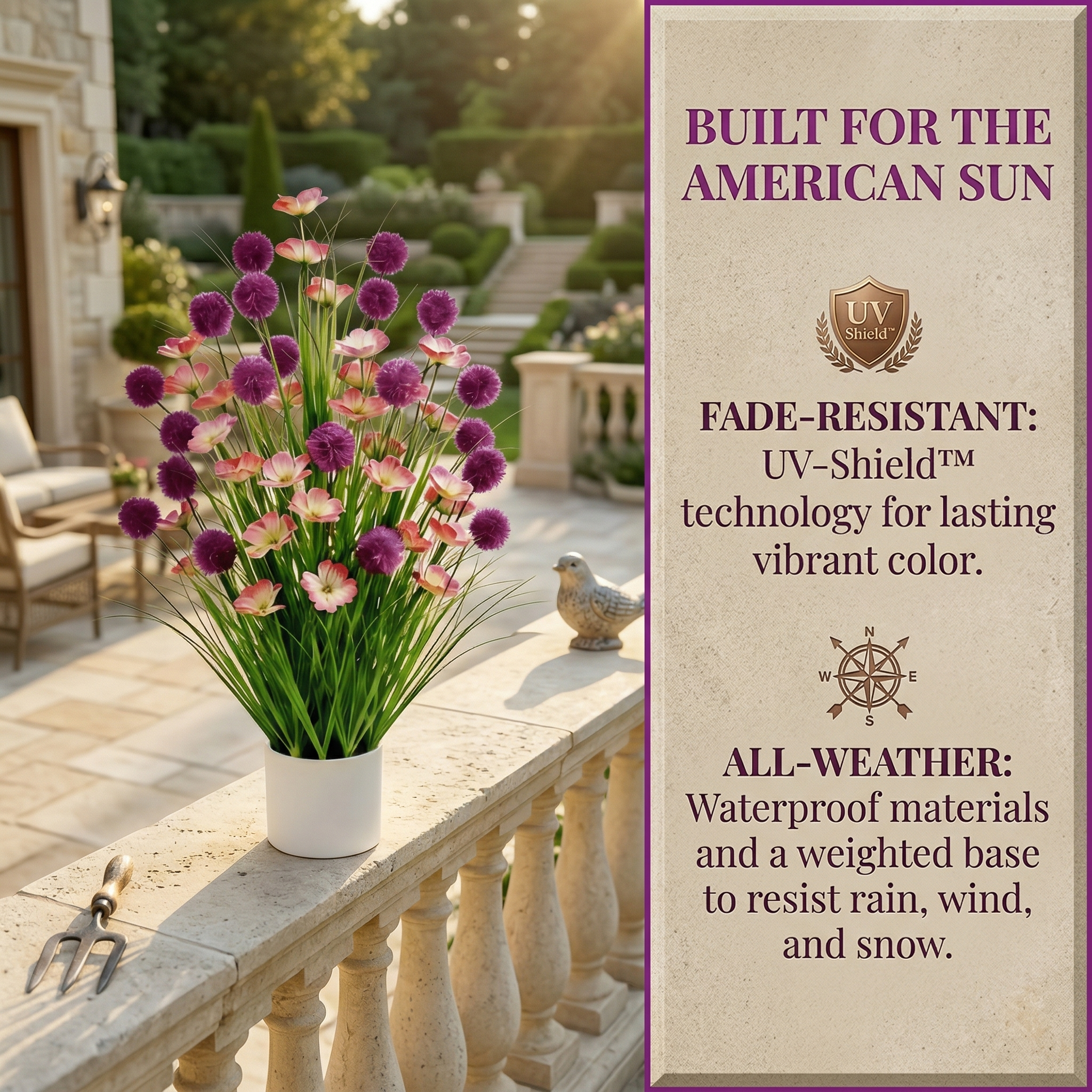 Grand Allium & Meadow Bloom