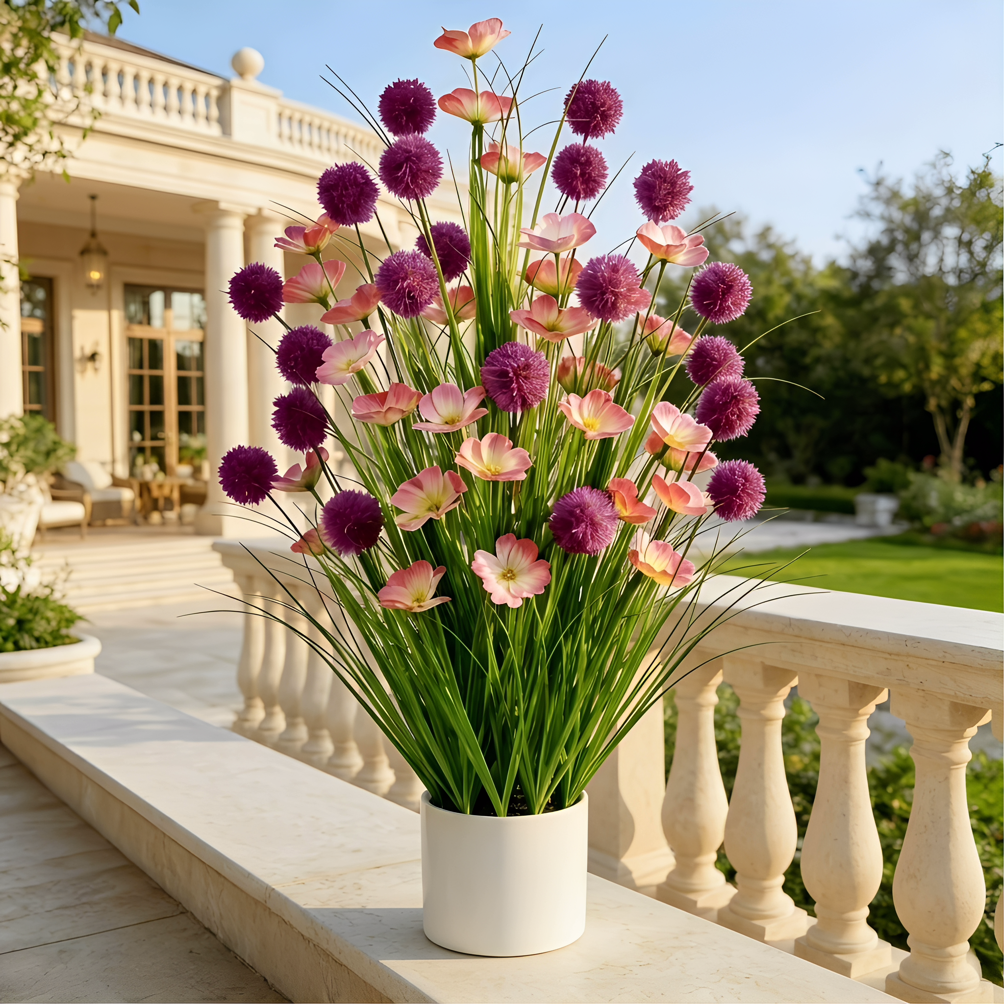 Grand Allium & Meadow Bloom
