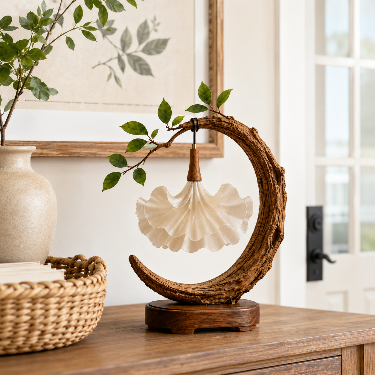 Moonlit Bloom Table Lamp