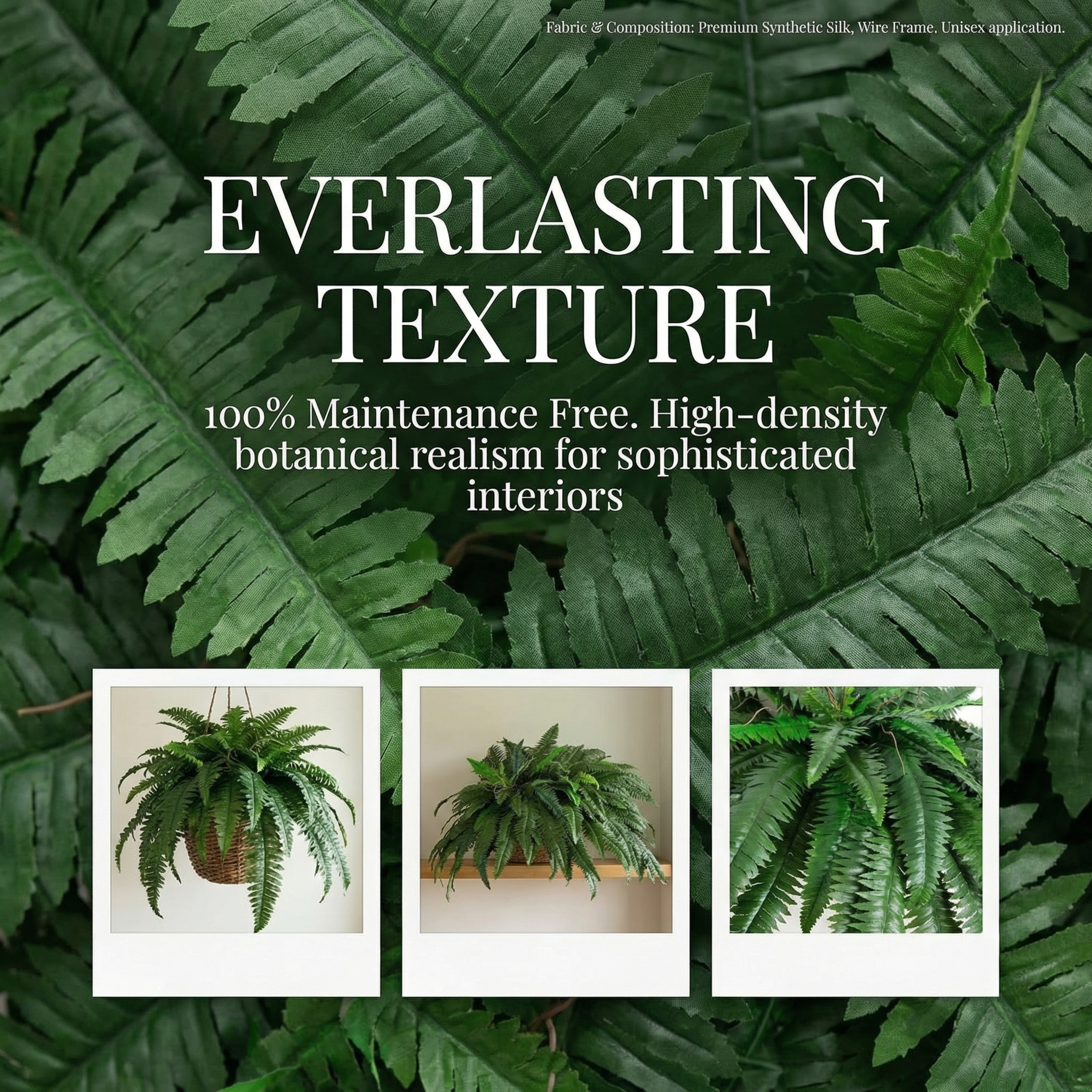 Artificial Boston Fern