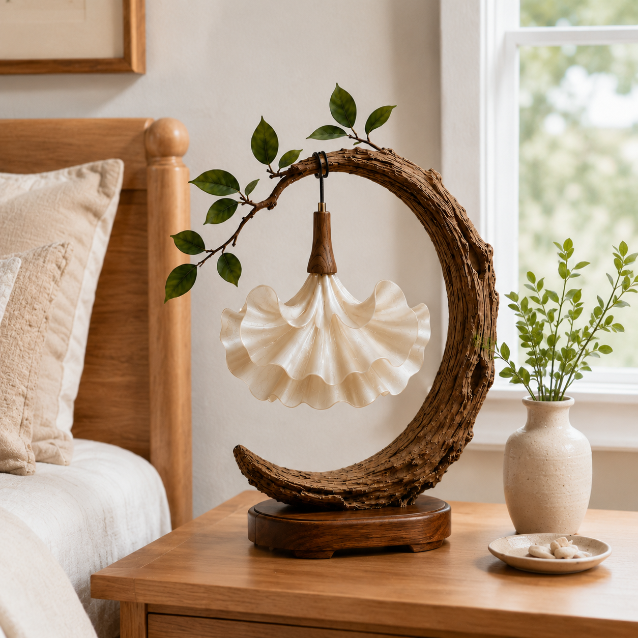Moonlit Bloom Table Lamp
