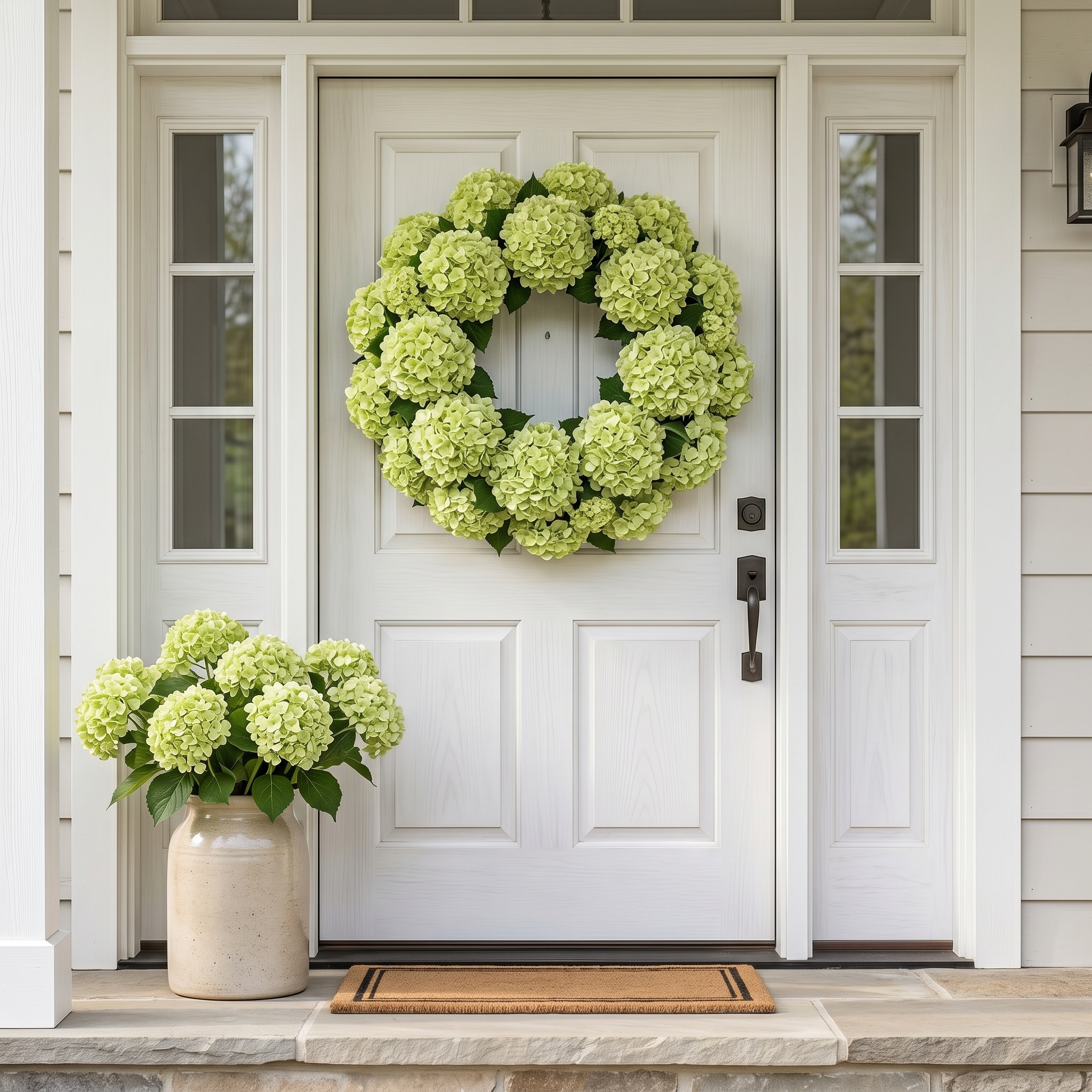 Elegant Faux Hydrangea Stems for Timeless Home Décor