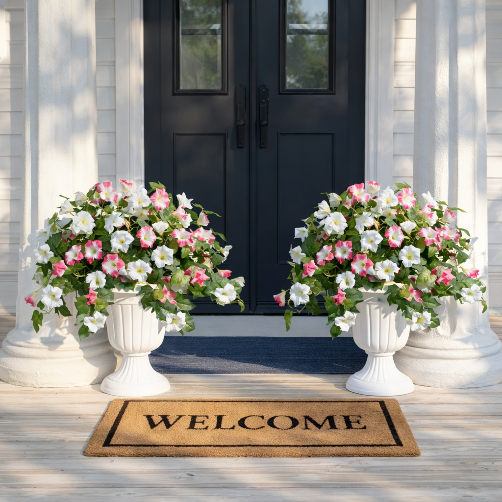 Spring Bloom Artificial Petunia Arrangement