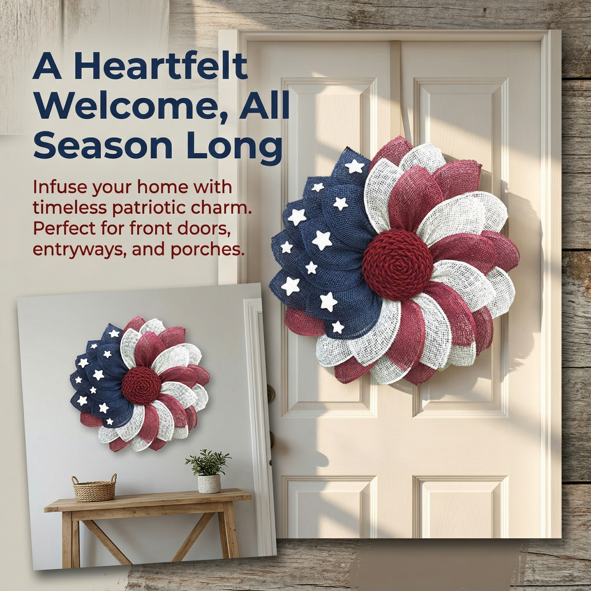 Welcome Your Home with Patriotic Charm