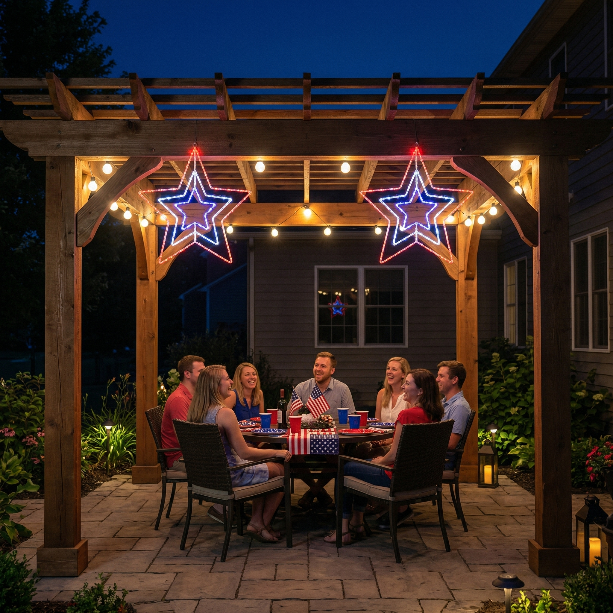 Light Up Your Celebration in Classic American Style