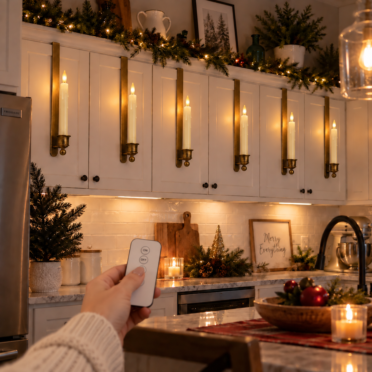 Clip-On Cabinet Candle
