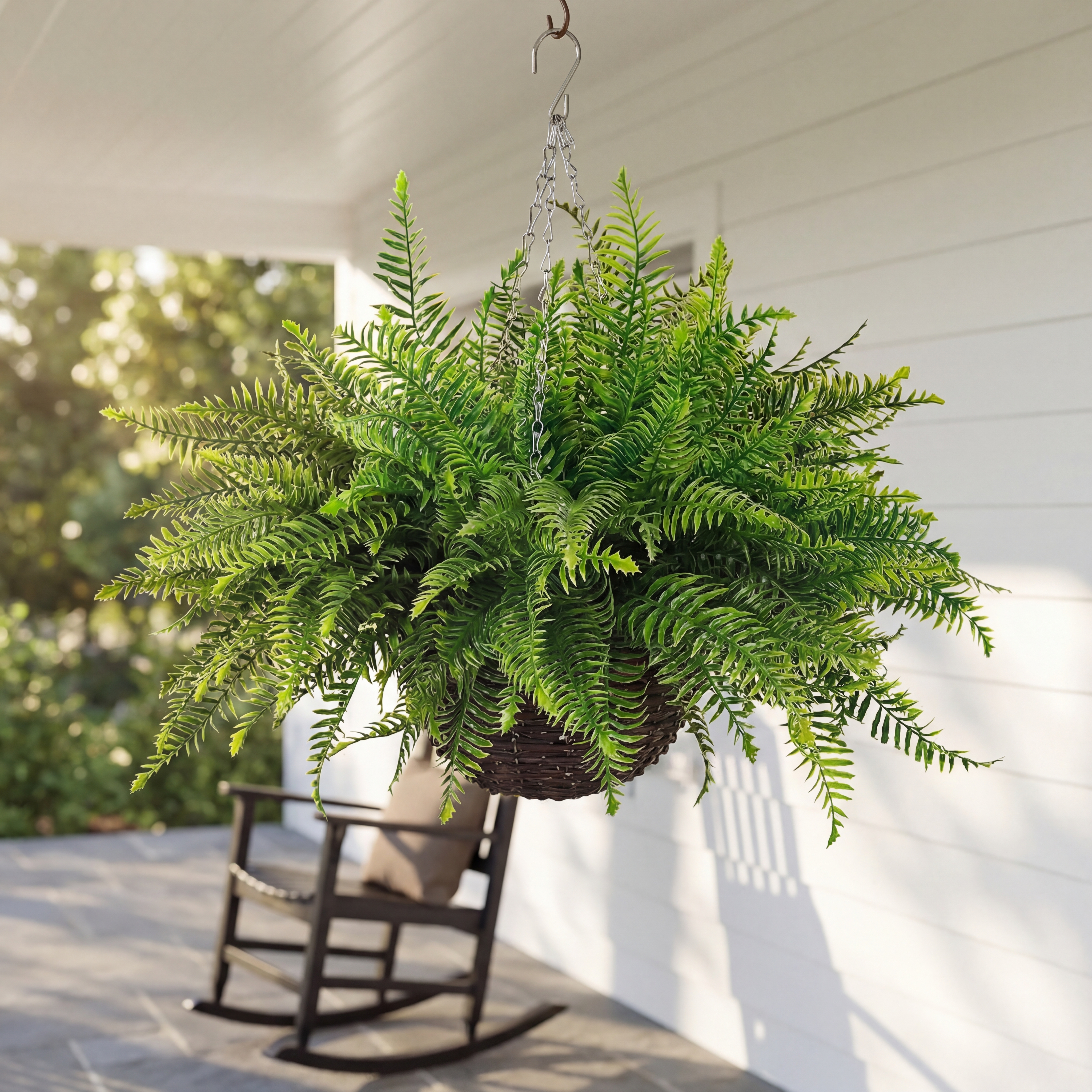 Lush Boston Fern Hanging Basket