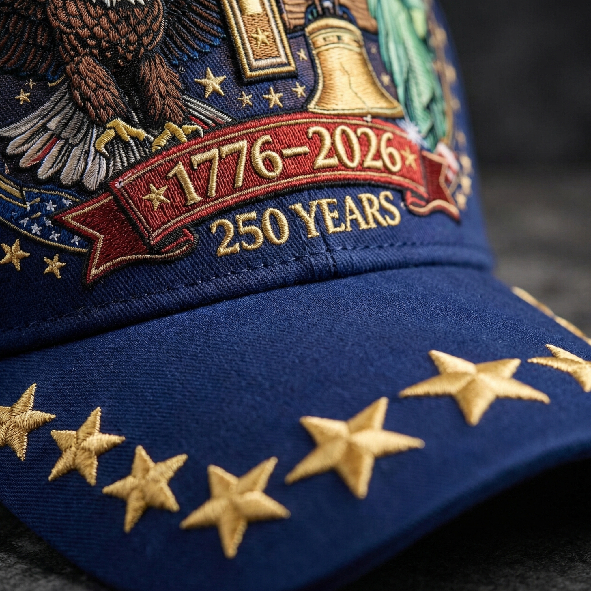 Celebrating America 250th Anniversary Baseball Cap (1776–2026)