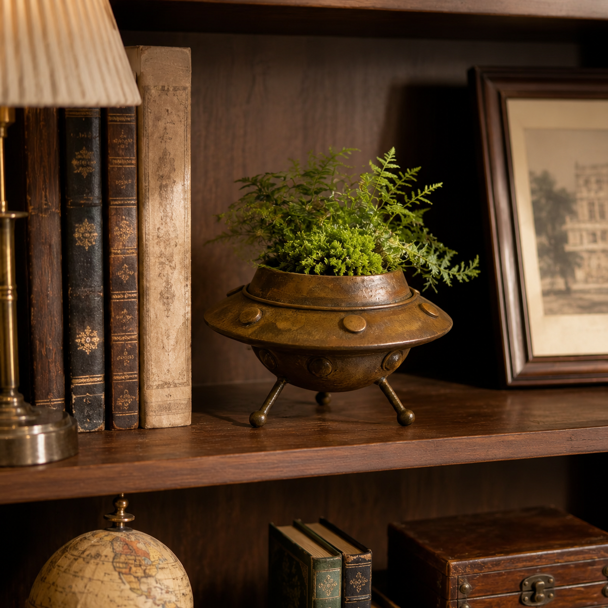 Vintage Rustic Succulent Planter Pot