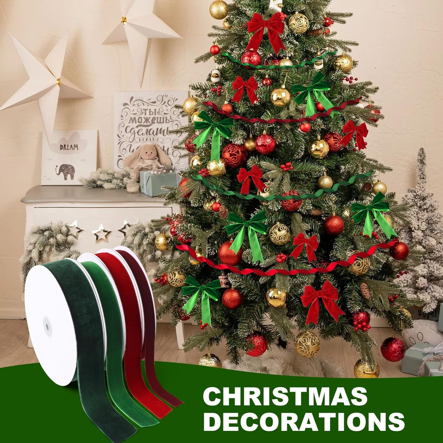 1/2" x 10Yd Velvet Ribbon