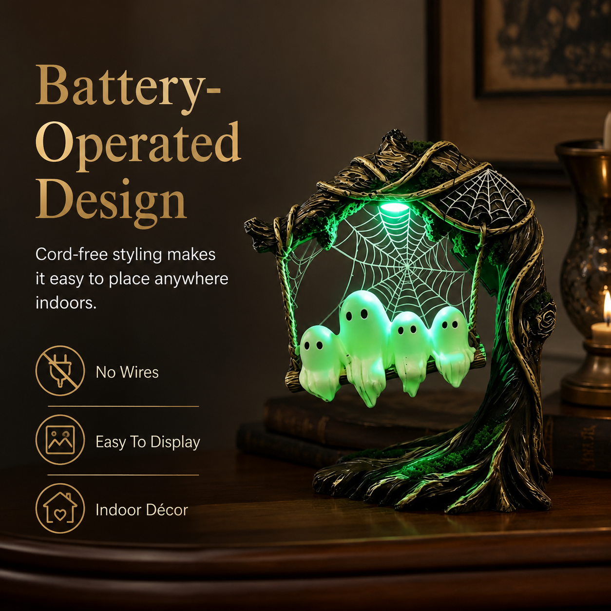 Halloween Ghost Tree Light