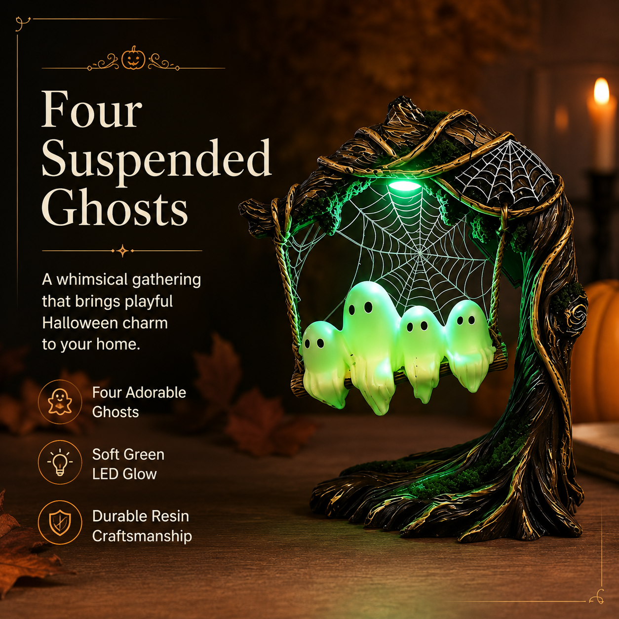 Halloween Ghost Tree Light