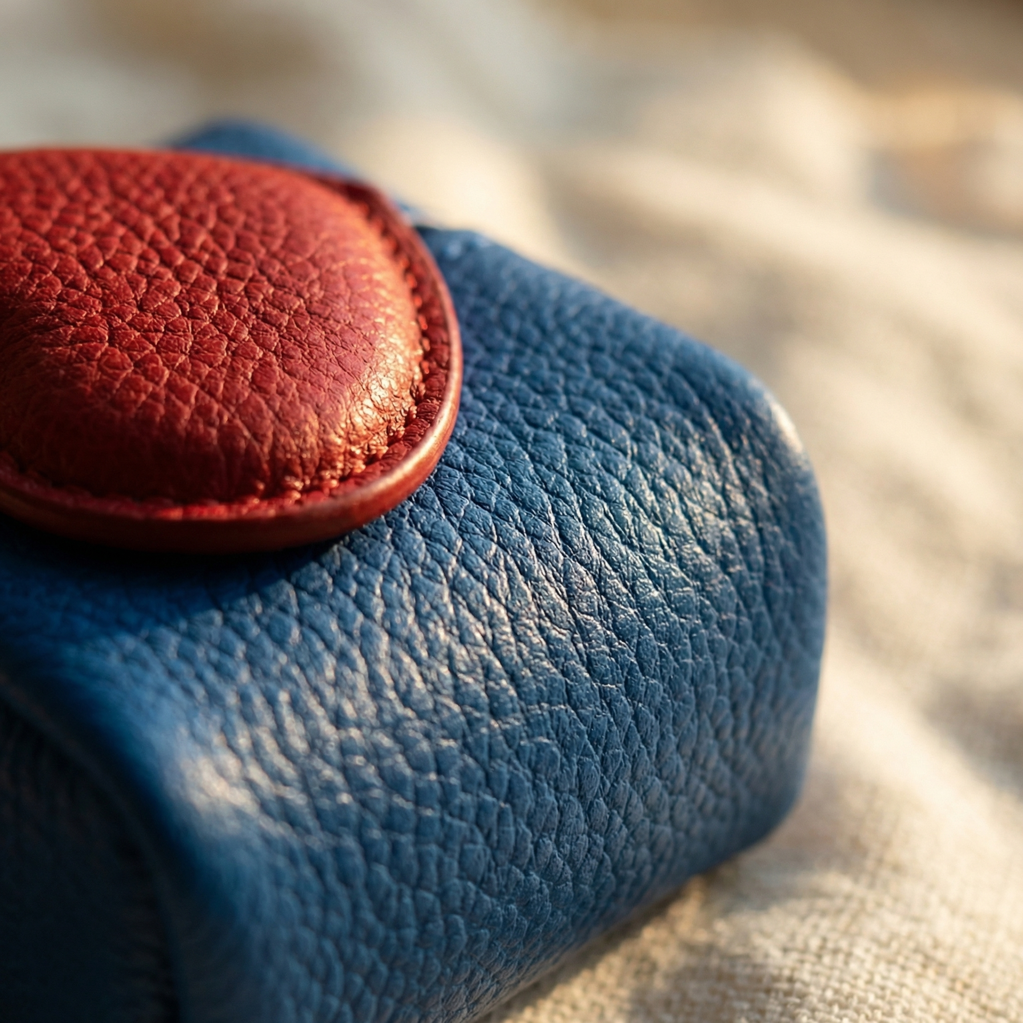 "Mini PU Leather Heart-Shaped Coin Purse"