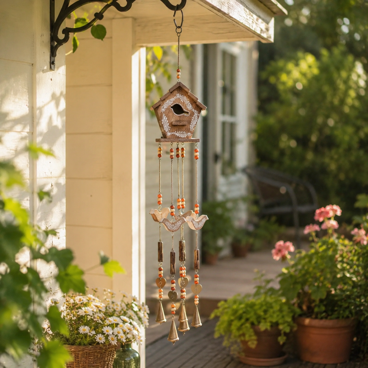 Woodland Birdsong Birdhouse Wind Chime