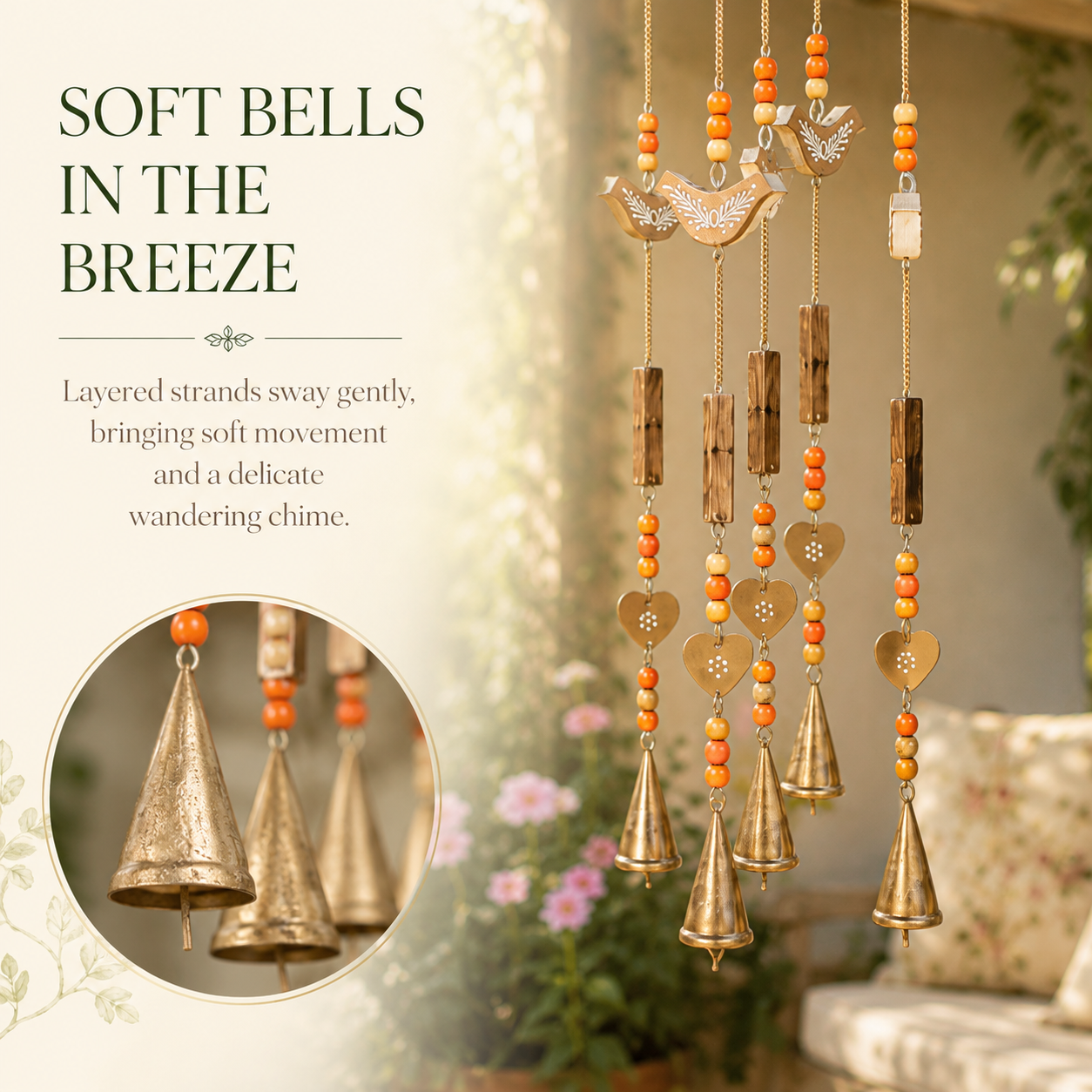 Woodland Birdsong Birdhouse Wind Chime