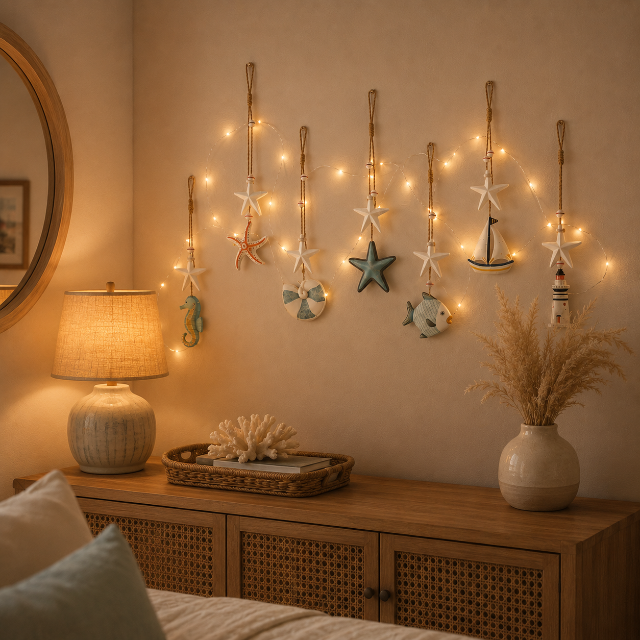 Seaside Glow Wall Hanging Set