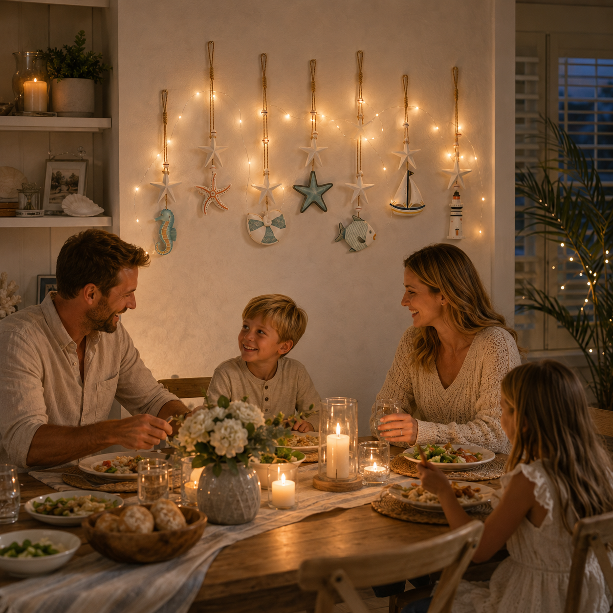 Seaside Glow Wall Hanging Set