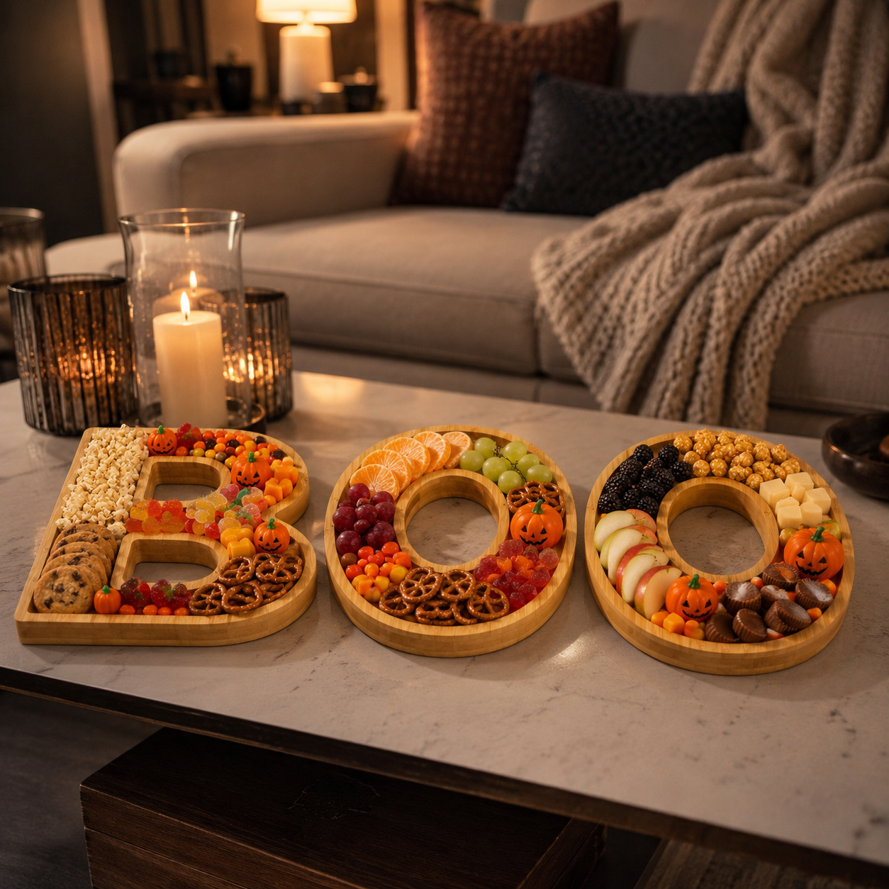 The BOO Bamboo Entertaining Board Trio