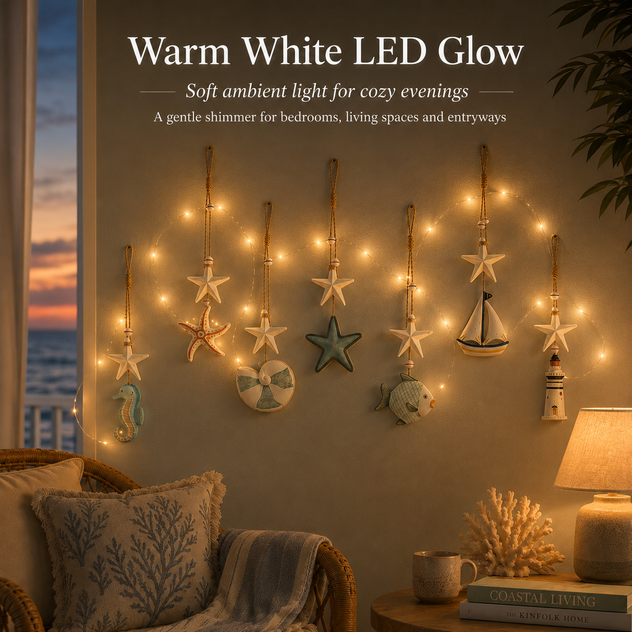 Seaside Glow Wall Hanging Set