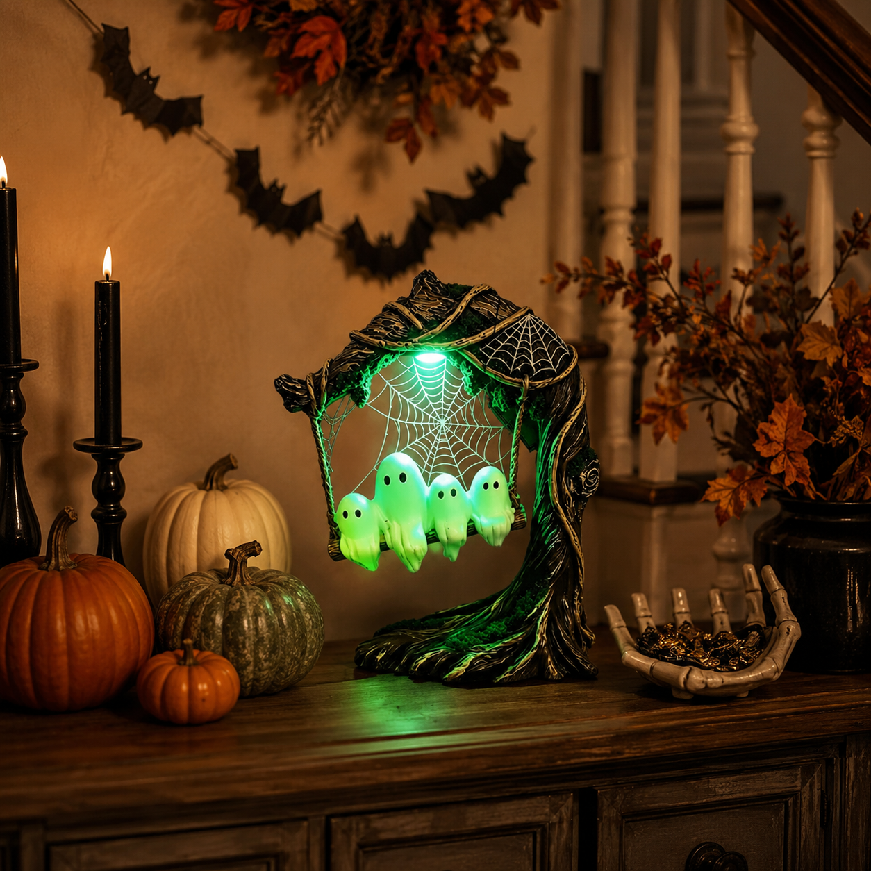 Halloween Ghost Tree Light