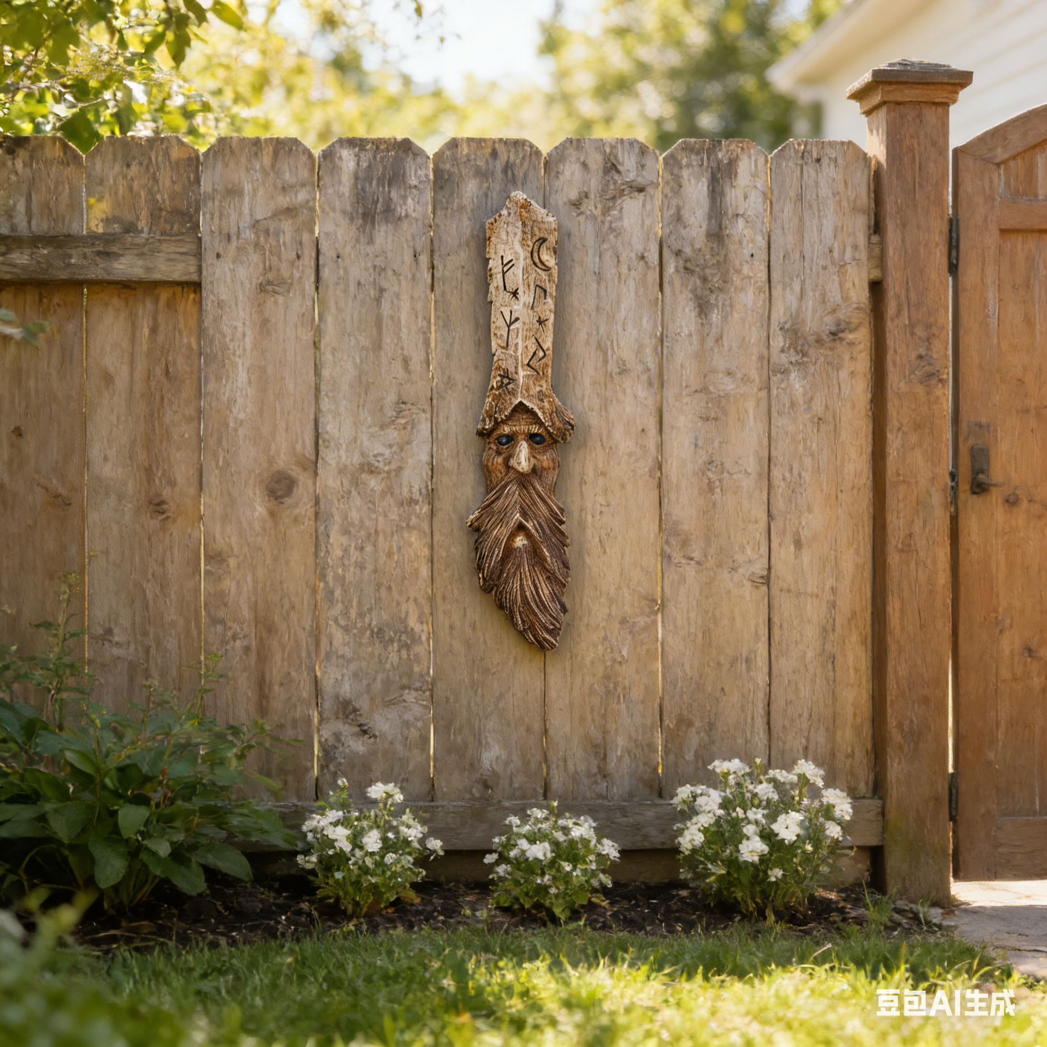 Creative Bark Sprite Wall Decor