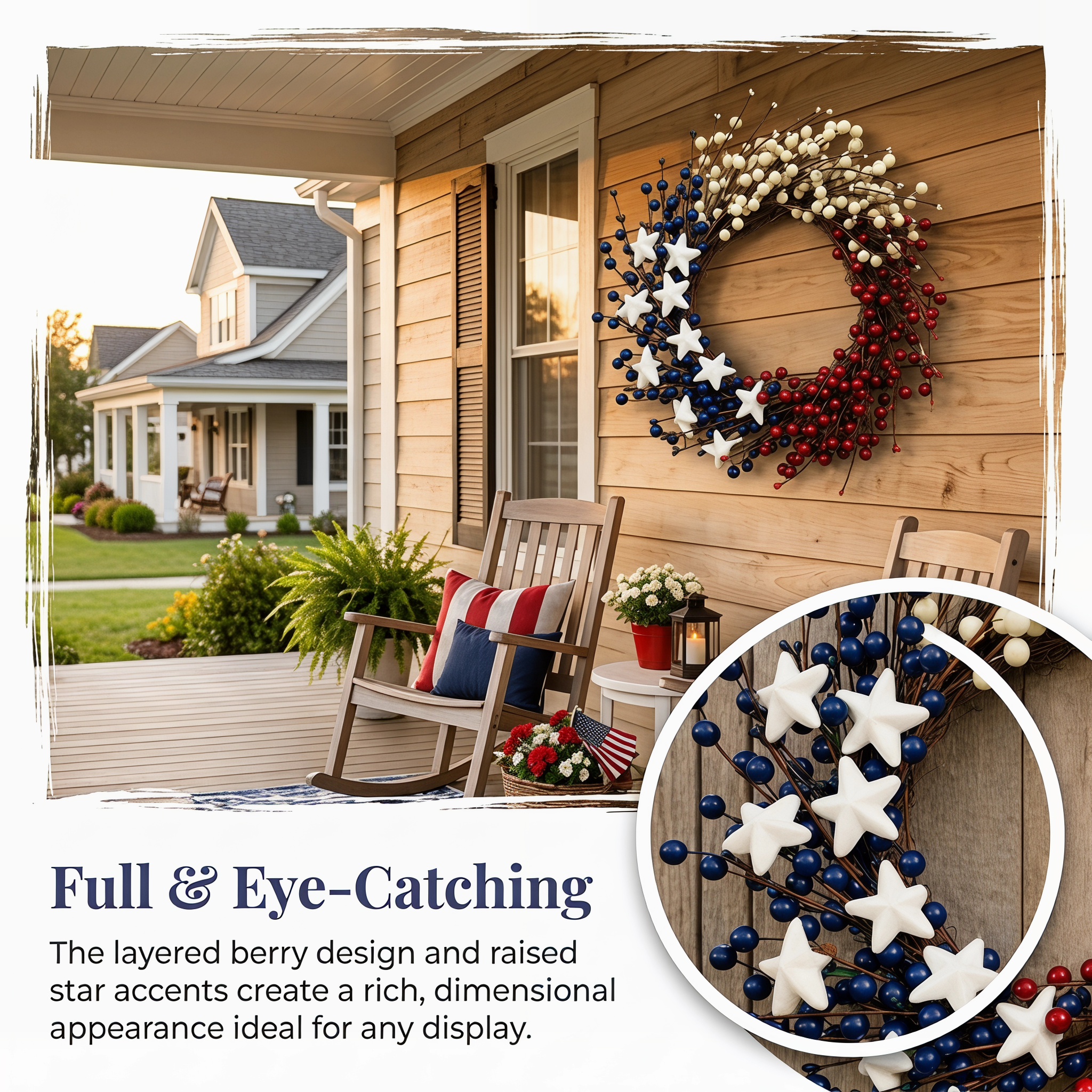 Independence Day Wreath