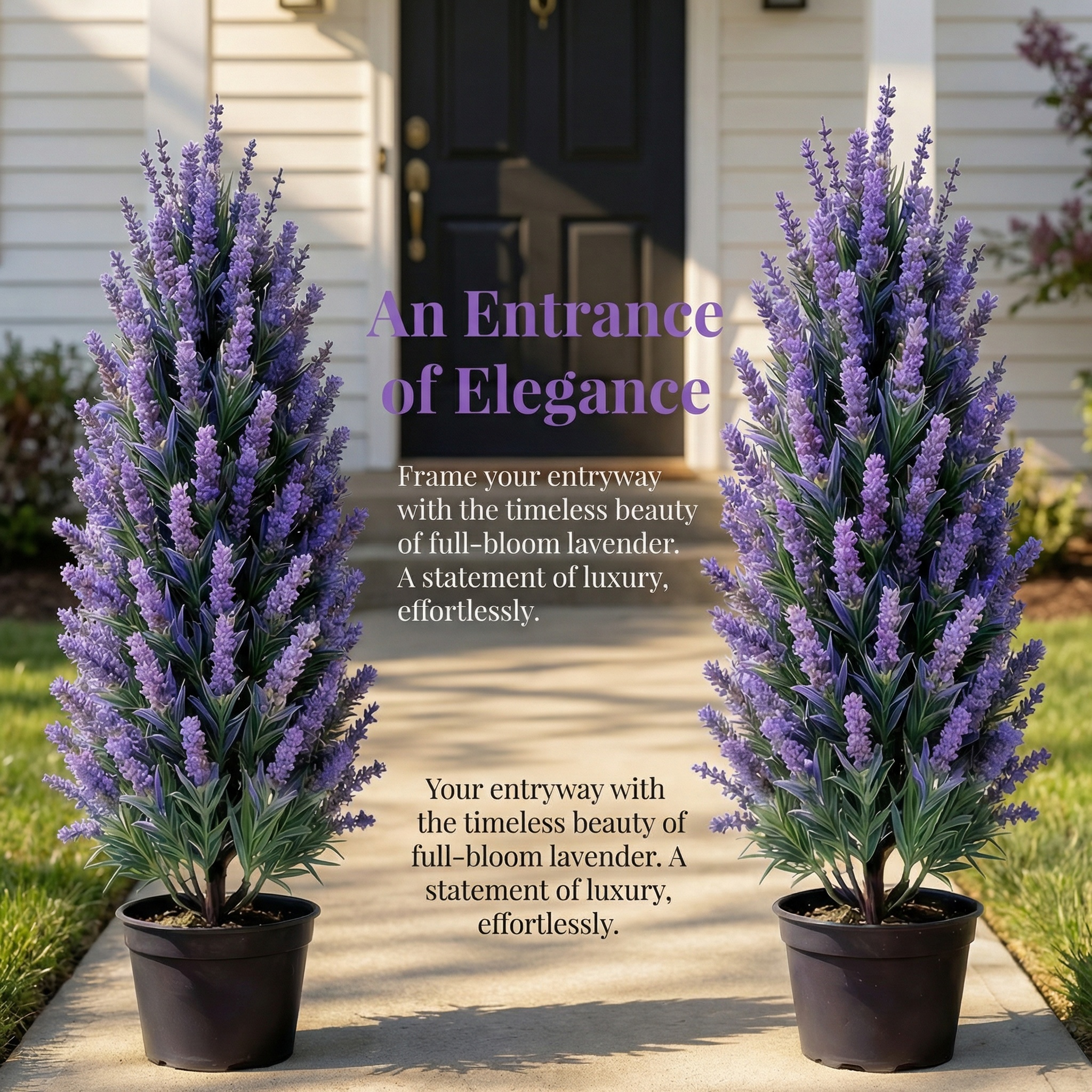 22英寸豪华限量版仿真薰衣草植物